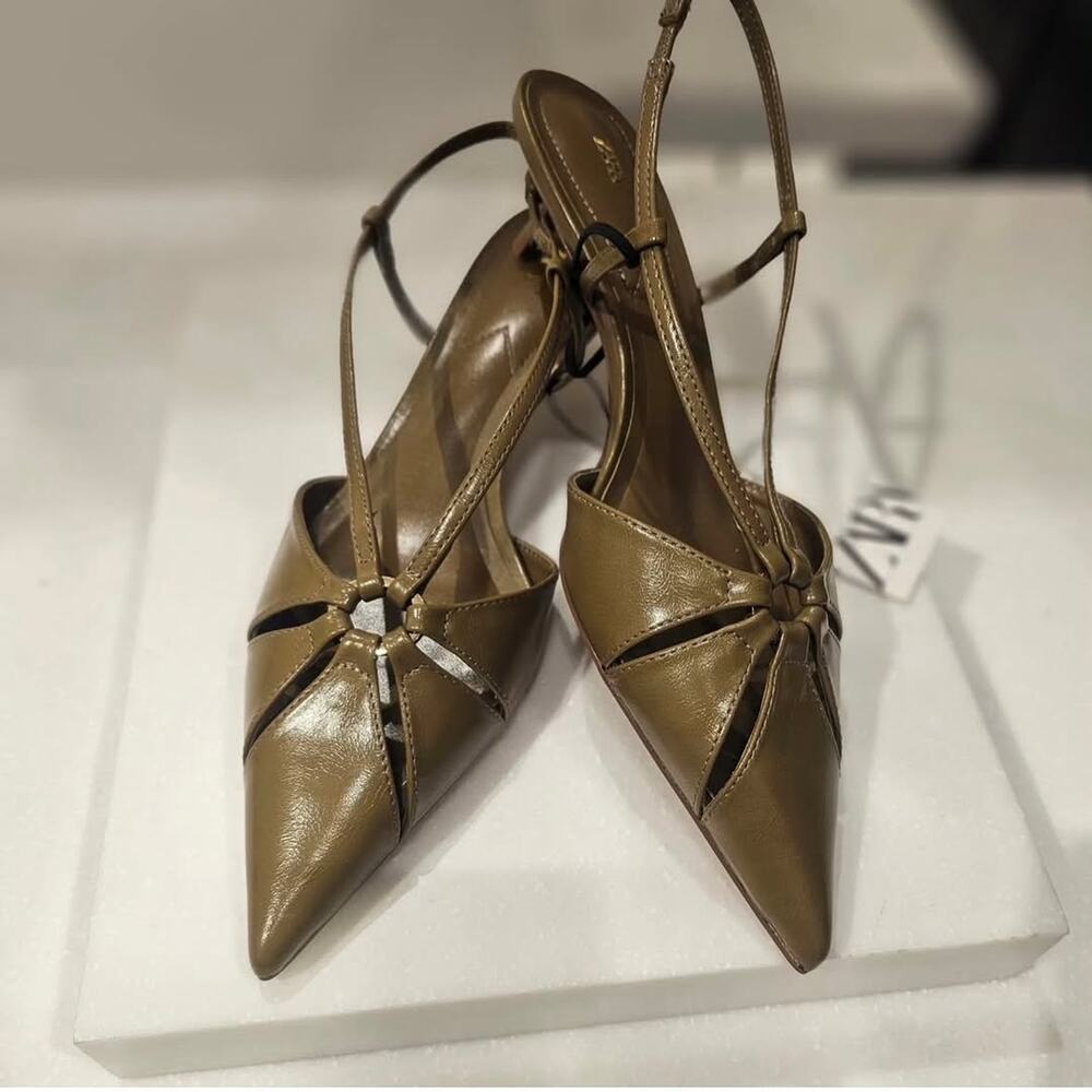 ZARA Pointed Toe Heels NWT - Picture 13 of 16